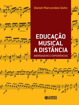 cover image of Educação musical a distância